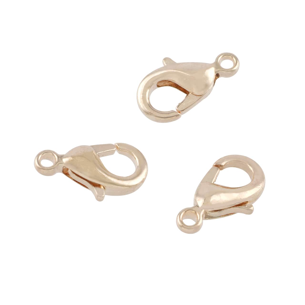 12 Packs: 20 ct. (240 total) 12mm Lobster Clasps by Bead Landing™